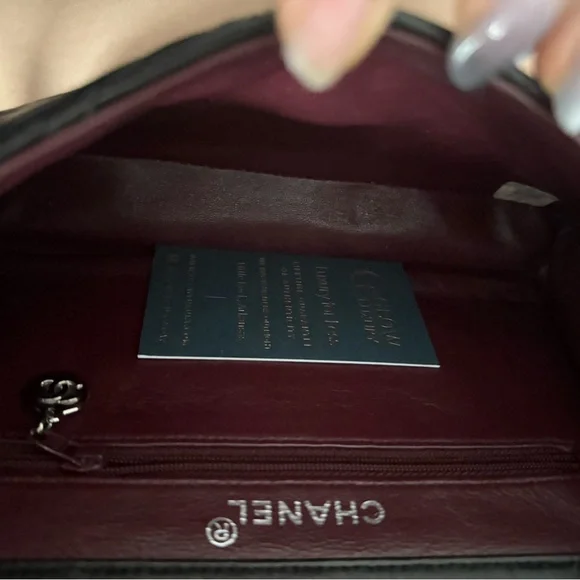 Rare CHANEL Double Sided Small Lambskin Classic Flap Bag - Picture 9 of 10